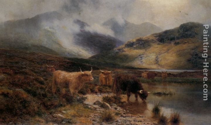 Louis Bosworth Hurt By an Argyllshire Loch between the Showers